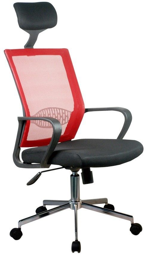 Ak furniture Kancelářská židle OCF-9 červená - Houseland.cz