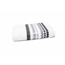Faro Bavlněný ručník Silver 70x140 cm bílý