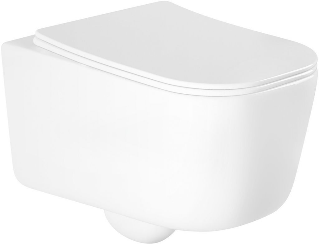 MEXEN - Stella Závěsná WC mísa včetně sedátka s slow-slim, duroplast, bílá 30680900 - Hezká koupelna s.r.o.