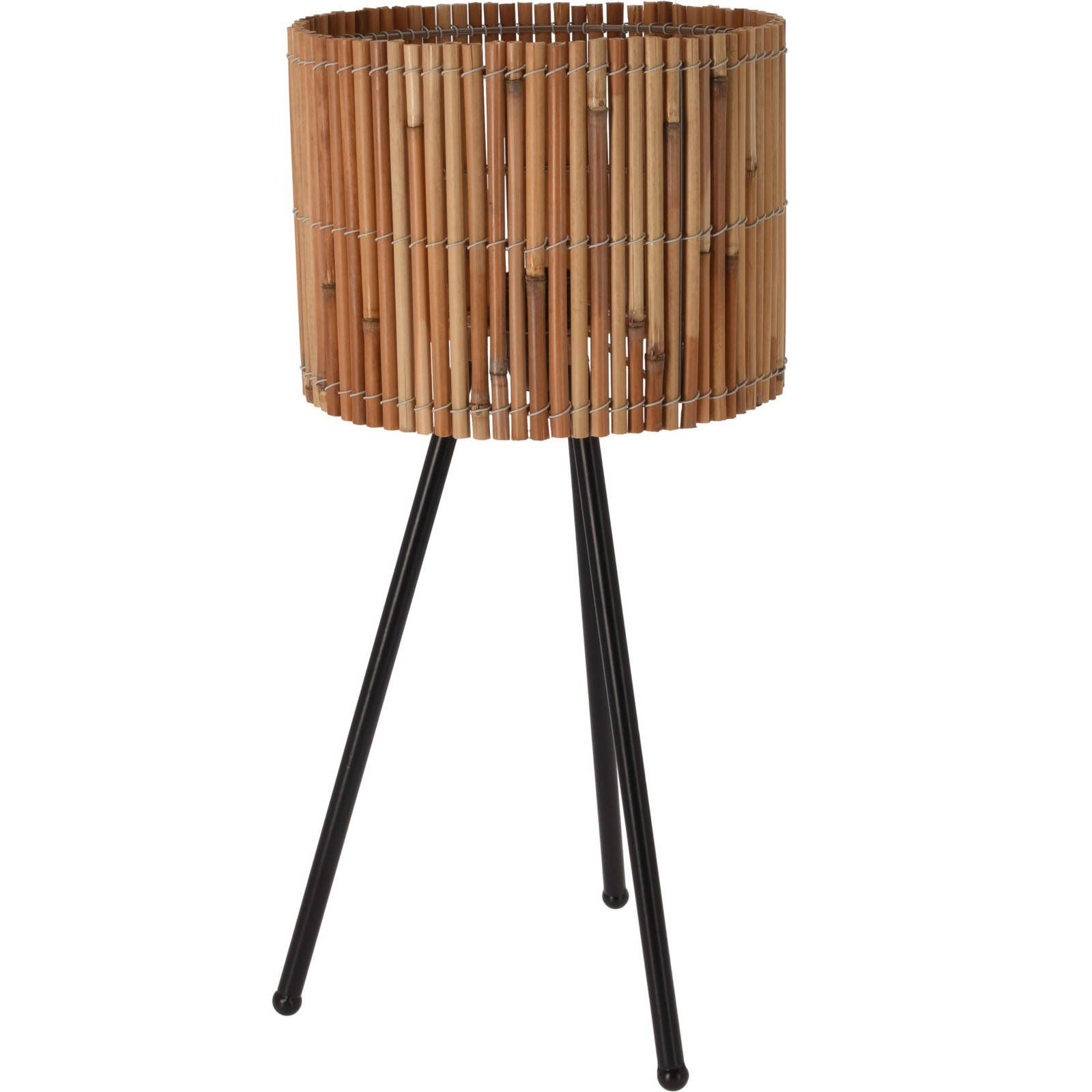 Home Styling Collection Stolní lampa s dřevěným stínidlem, výška 54 cm - EMAKO.CZ s.r.o.