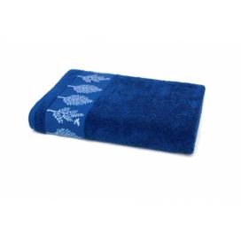 Faro Bavlněný ručník Terra 70x140 cm tmavě modrý