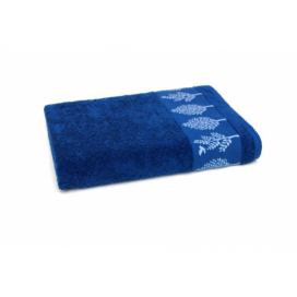 Faro Bavlněný ručník Terra 50x90 cm tmavě modrý