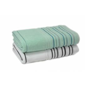 Faro Bavlněný ručník Tao 50x90 cm zelený