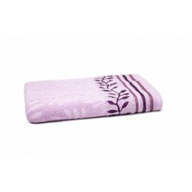 Faro Bavlněný ručník Stella 70x140 cm fialový