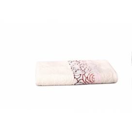 Faro Bavlněný ručník Rosso 70x140 cm krémový