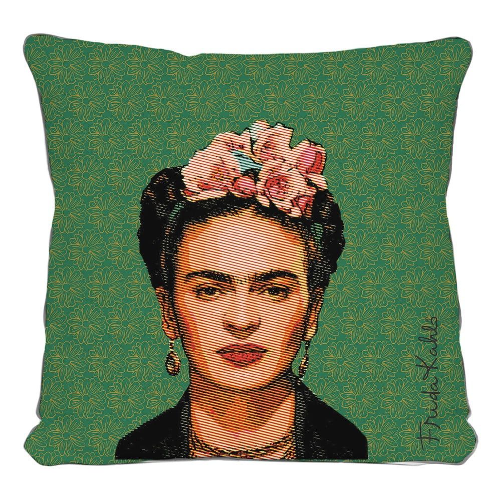 Zelený polštář Madre Selva Frida, 45 x 45 cm - Bonami.cz