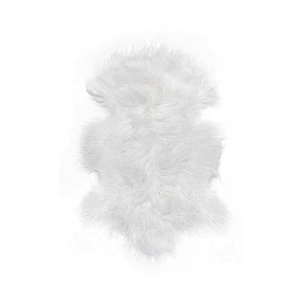 Bílá kožešina z tibetské ovce Bonami Selection, 60 x 90 cm - Bonami.cz