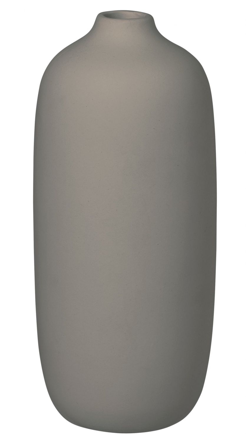 BLOMUS Váza keramická šedá 18cm ceola - Domio.cz