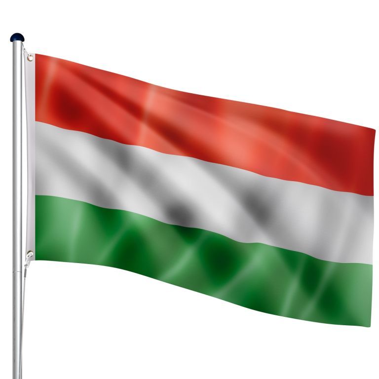   FLAGMASTER® Vlajkový stožár vč. vlajky Maďarsko, 650 cm\r\n - Kokiskashop.cz