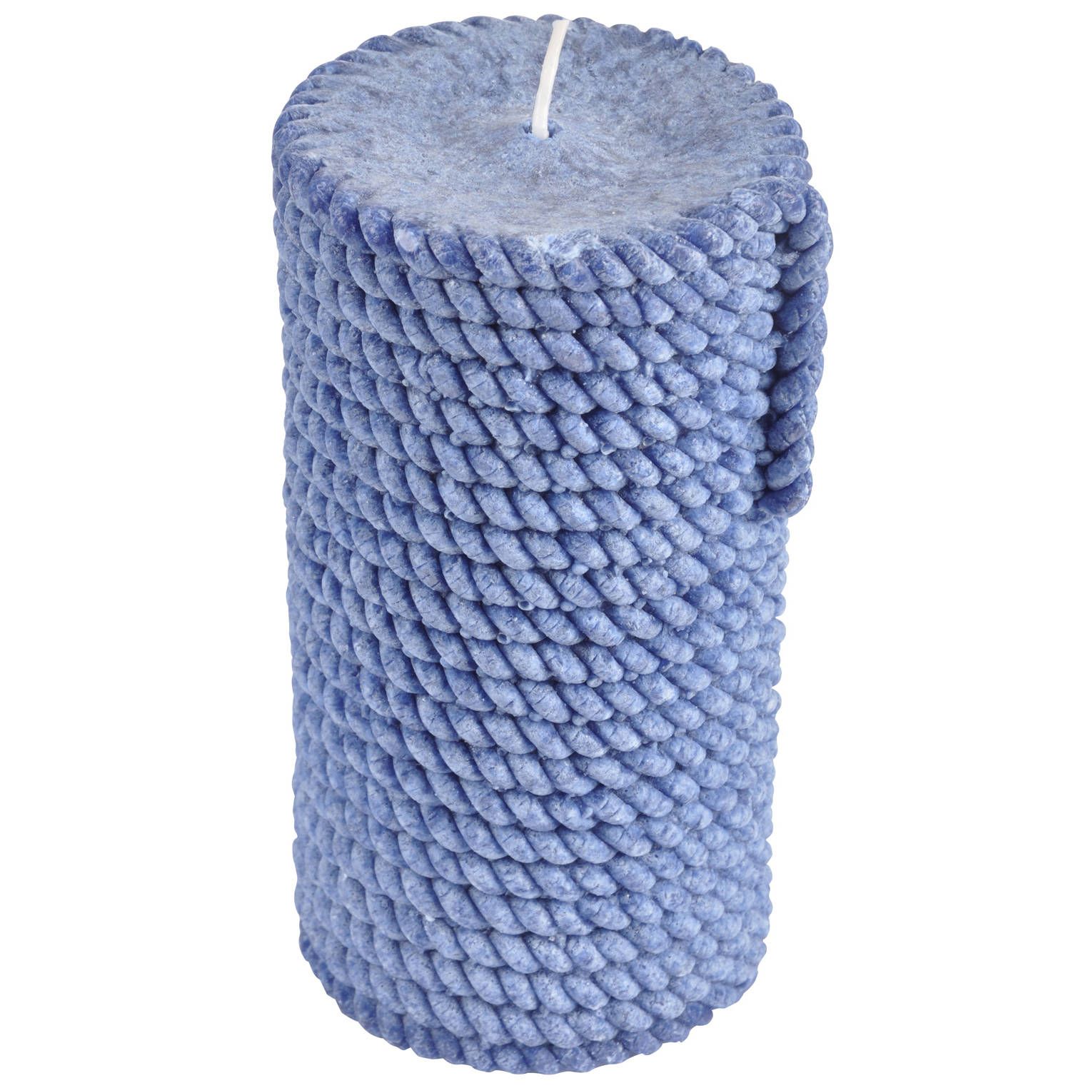 Douceur d\'intérieur Dekorativní svíčka, výška 14 cm, modrá - EMAKO.CZ s.r.o.