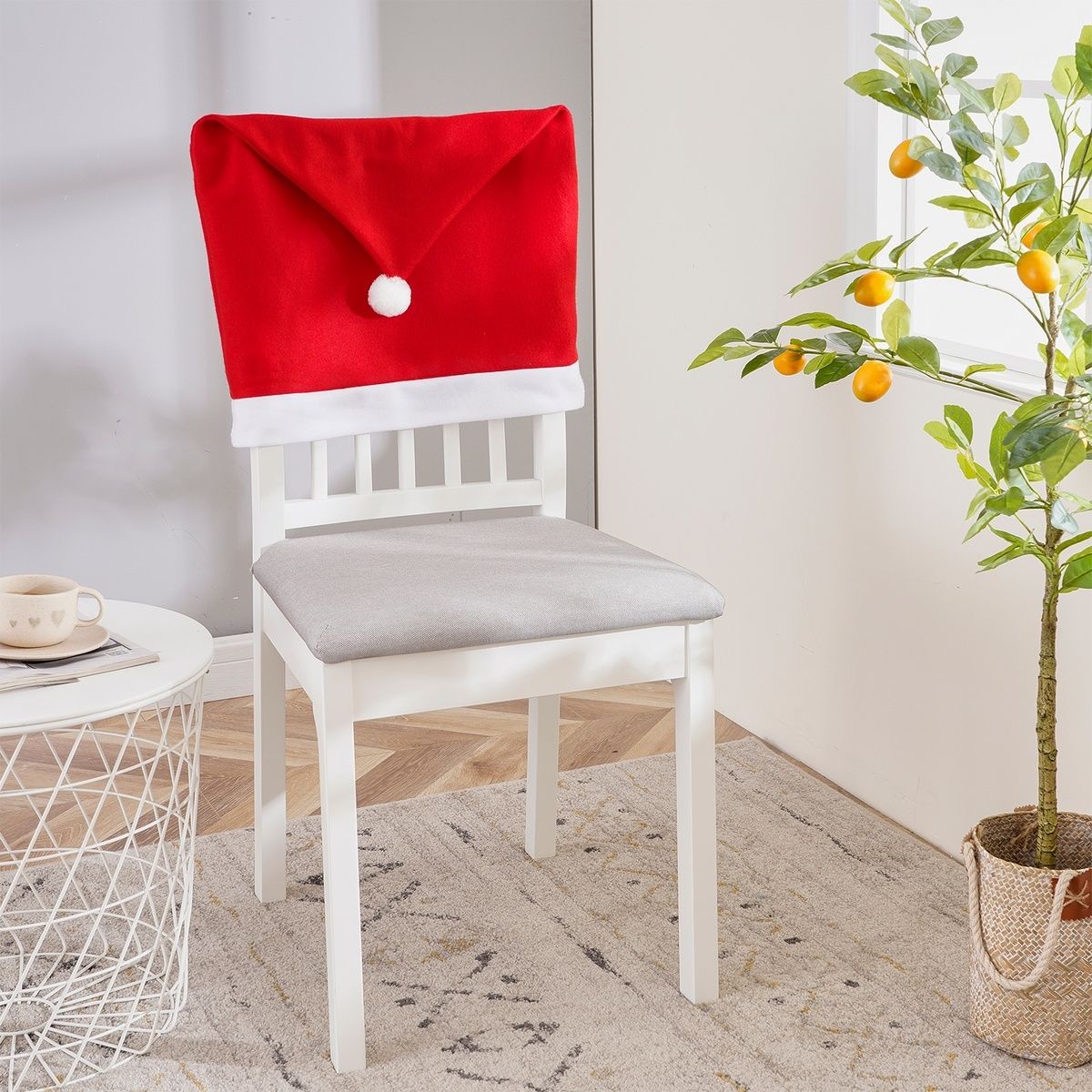 4Home Vánoční potah na židli Santa , 49 x 60 cm, sada 2 ks - 4home.cz