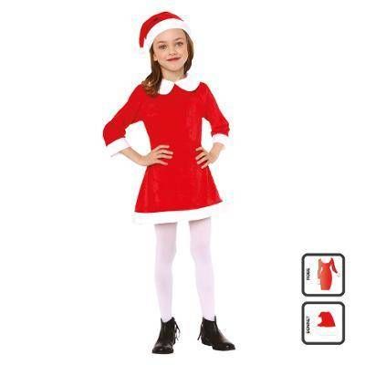 Fééric Lights and Christmas Kostým Santa Claus pro holky, 4-6 let - EMAKO.CZ s.r.o.