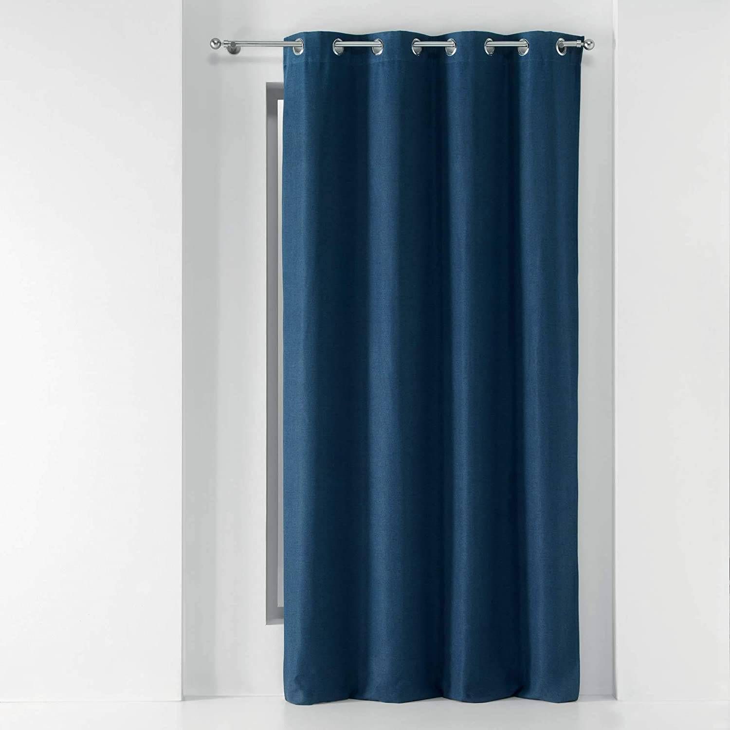 Douceur d\'intérieur Zatemňovací závěs CHINEA, 135 x 240 cm, tmavě modrý - EMAKO.CZ s.r.o.