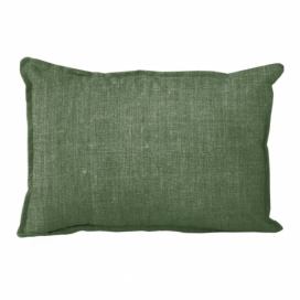 Zelený dekorativní polštář Really Nice Things Lino Moss, 35 x 50 cm Bonami.cz