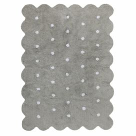 Lorena Canals Pro zvířata: Pratelný koberec Biscuit bílá, šedá 120x160 cm