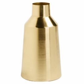 Zlatá mosazná váza LaForma Carmen