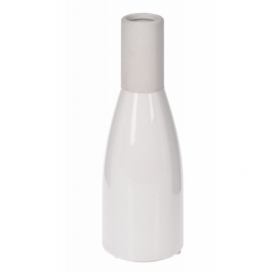Pureo Bílá keramická váza Aolle white