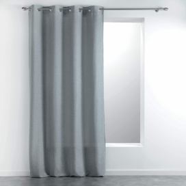 Douceur d\'intérieur Okenní závěs MELIANE, 140 x 260 cm, šedý