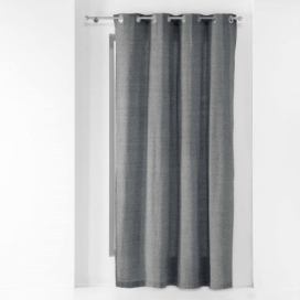 Douceur d\'intérieur Závěs TEXAS, 140 x 240 cm,  tmavě šedý