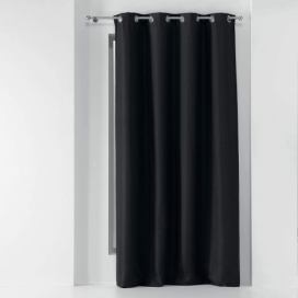 Douceur d\'intérieur Zatemňovací závěs TISSEA, 135 x 280 cm, černý