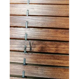 Vingo Dřevěná roleta - barva třešeň 150x100 cm 2. jakost