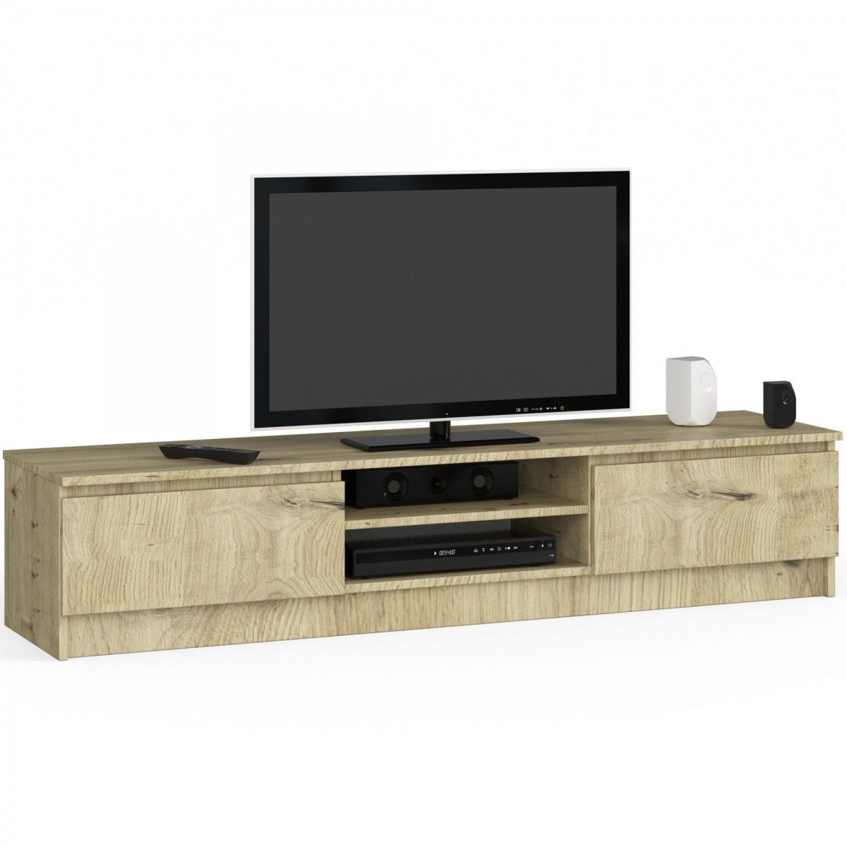 Ak furniture TV stolek Ronon 160 cm dub artisan - Houseland.cz