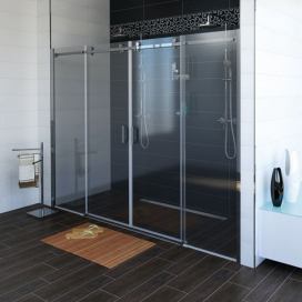 GELCO - DRAGON sprchové dveře 1700mm, čiré sklo GD4870