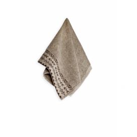 Faro Bavlněný ručník Driada 30x50 cm ořechový