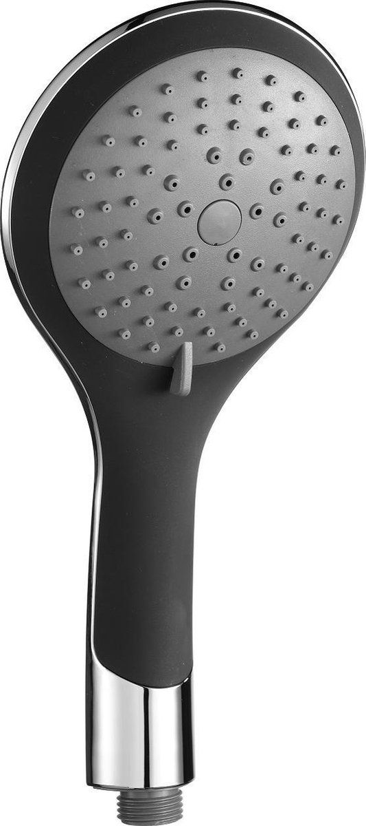 Eisl / Schuette Ruční masážní sprcha 5 režimů sprchování, průměr 115mm, černá/chrom BROADWAY (60760) - Hezká koupelna s.r.o.