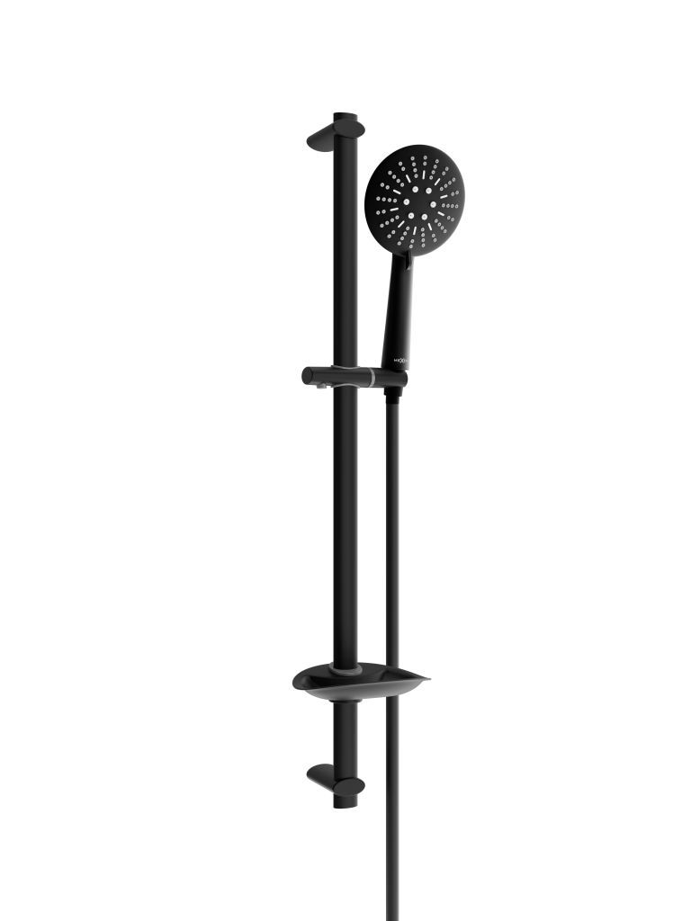 MEXEN - DB67 posuvný sprchový set, černá 785674584-70 - Hezká koupelna s.r.o.