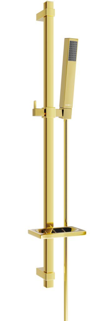 MEXEN - DQ77 posuvný sprchový set, zlatá 785774581-50 - Hezká koupelna s.r.o.