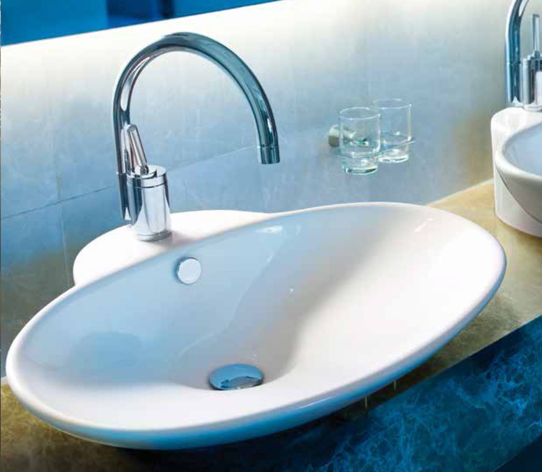 Aquatek MILAO keramické umyvadlo 64x49,2x14 cm A1512844 - Hezká koupelna s.r.o.