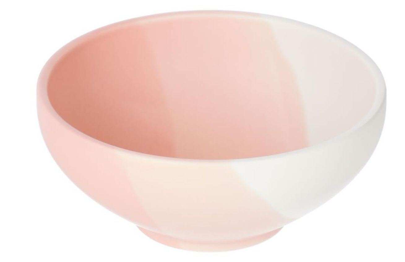 Růžová porcelánová miska Kave Home Sayuri 15,9 cm - Designovynabytek.cz