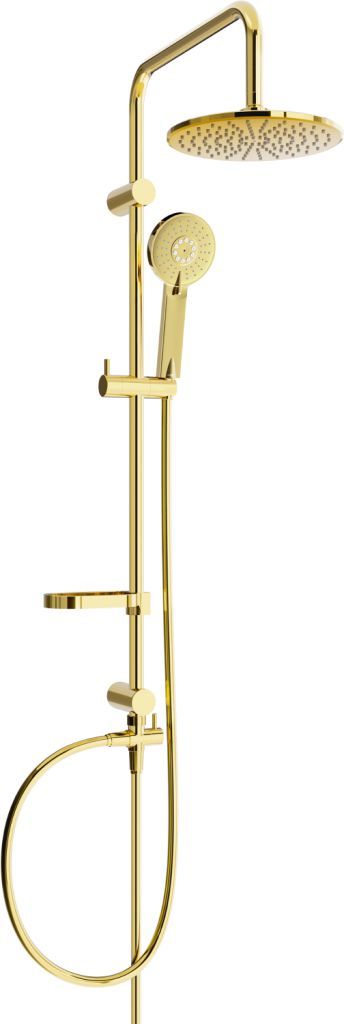 MEXEN - X40 sprchový set zlatá 798404091-50 - Hezká koupelna s.r.o.