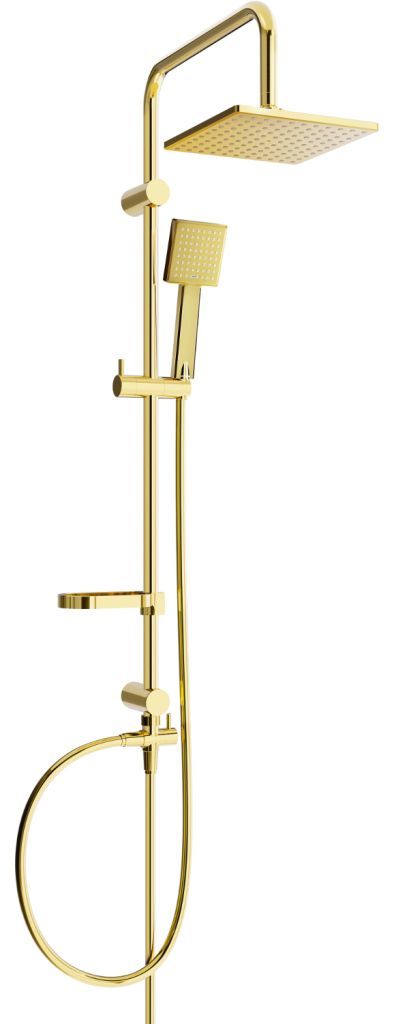 MEXEN - X45 sprchový set zlatá 798454591-50 - Hezká koupelna s.r.o.