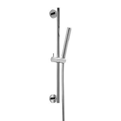 Samodržící sprchová tyč z nerezové oceli v leskle stříbrné barvě 70 cm – Wenko - Hezká koupelna s.r.o.