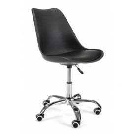 Avord Otočná židle FD005 černá