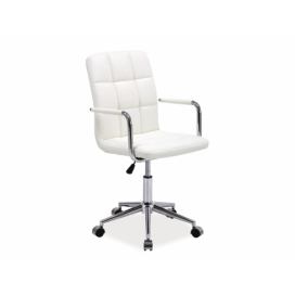 Kancelářská židle Q-022 Signal Bílá