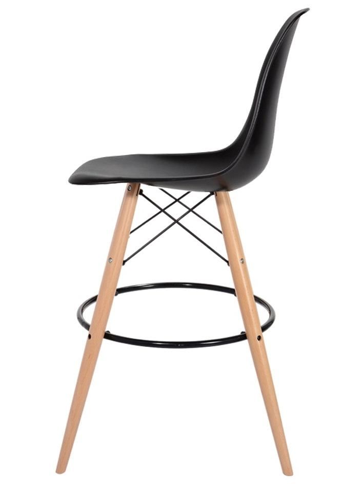Barová židle DSW Wood 03 černá  - 96design.cz
