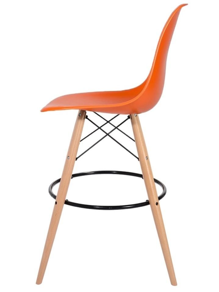 Barová židle DSW Wood 08 sicilská oranžová  - 96design.cz