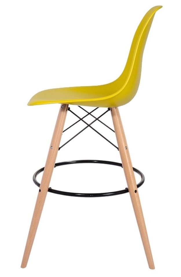 Barová židle DSW Wood 20 olivová  - 96design.cz
