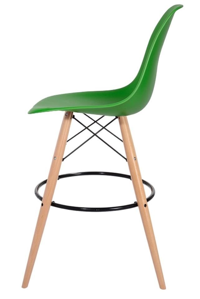 Barová židle DSW Wood 21 irská zelená  - 96design.cz