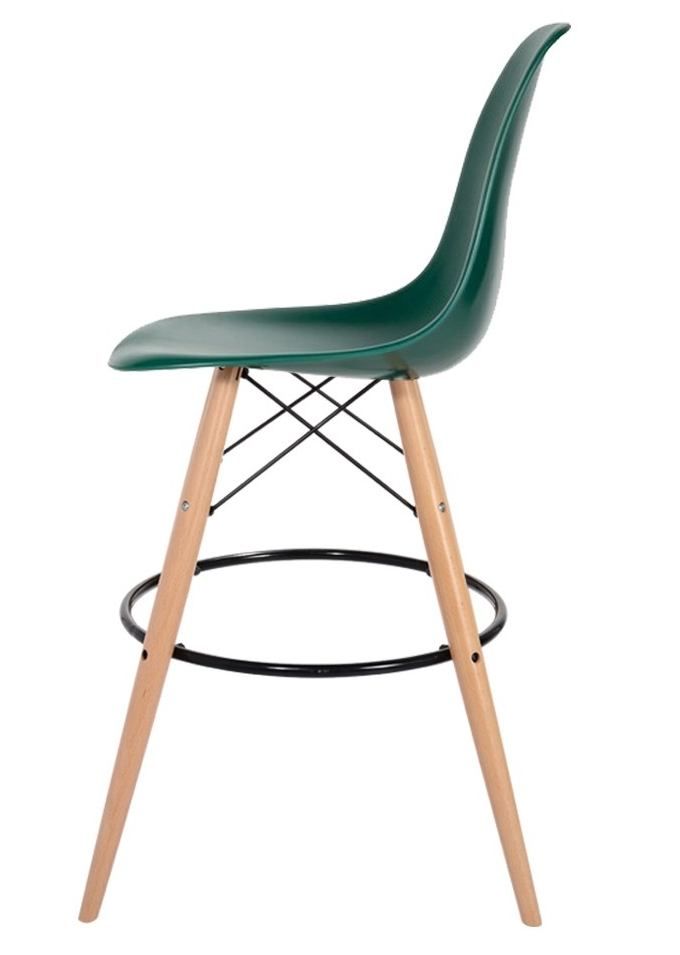 Barová židle DSW Wood 34 lovecká zelená  - 96design.cz
