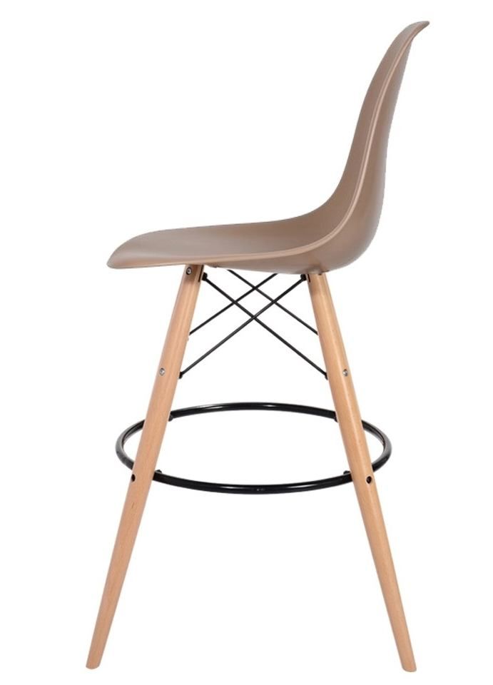 Barová židle DSW Wood 35 káva mocca  - 96design.cz