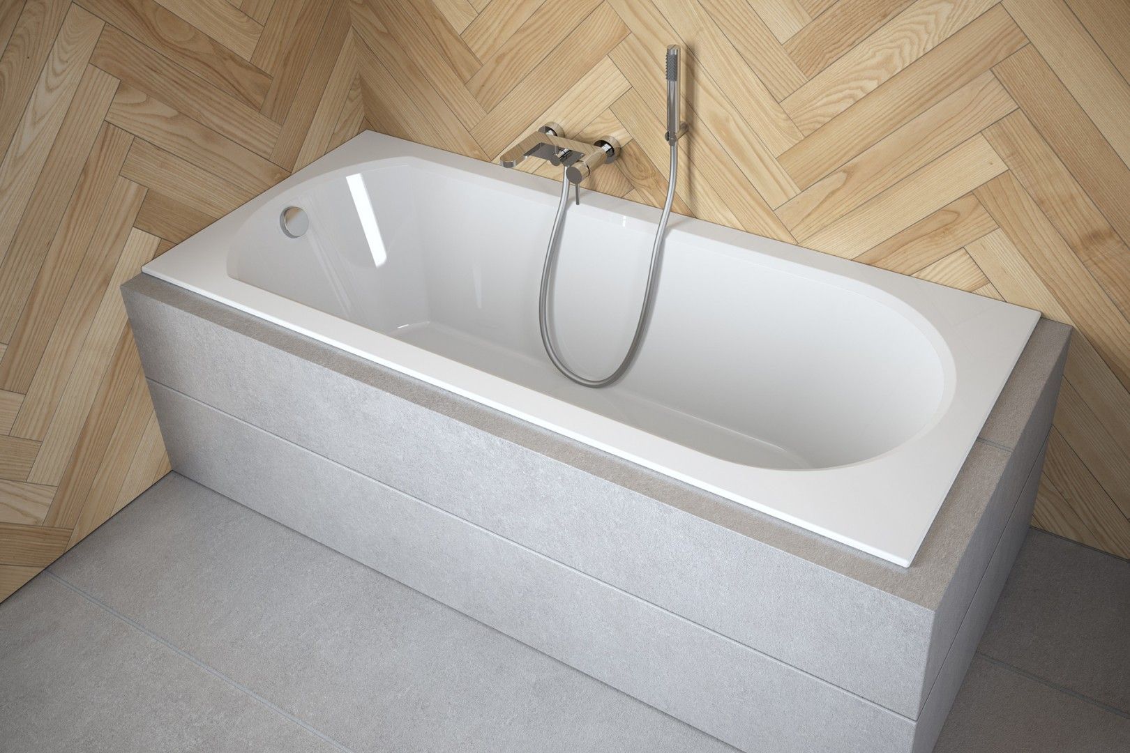 Besco Intrica Slim 150 x 75 cm #WAIN-150-SL - Hezká koupelna s.r.o.