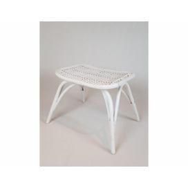 Ratanová stolička ALOHA - bílý ratan