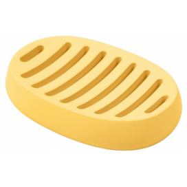 Žlutá plastová miska na mýdlo LaForma Chia