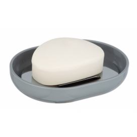 Keramická miska na mýdlo POSA, šedý chrom, Wenko