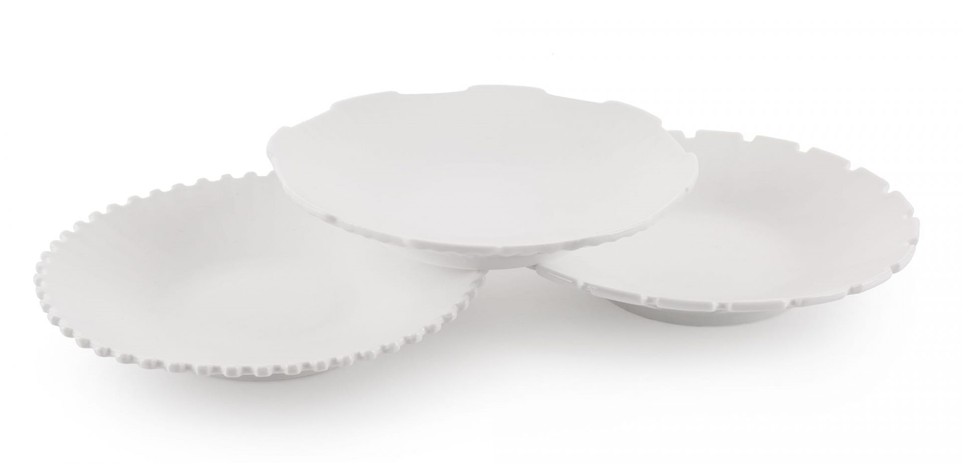 Seletti designový set 3 polévkových talířů Machine Collection - DESIGNPROPAGANDA