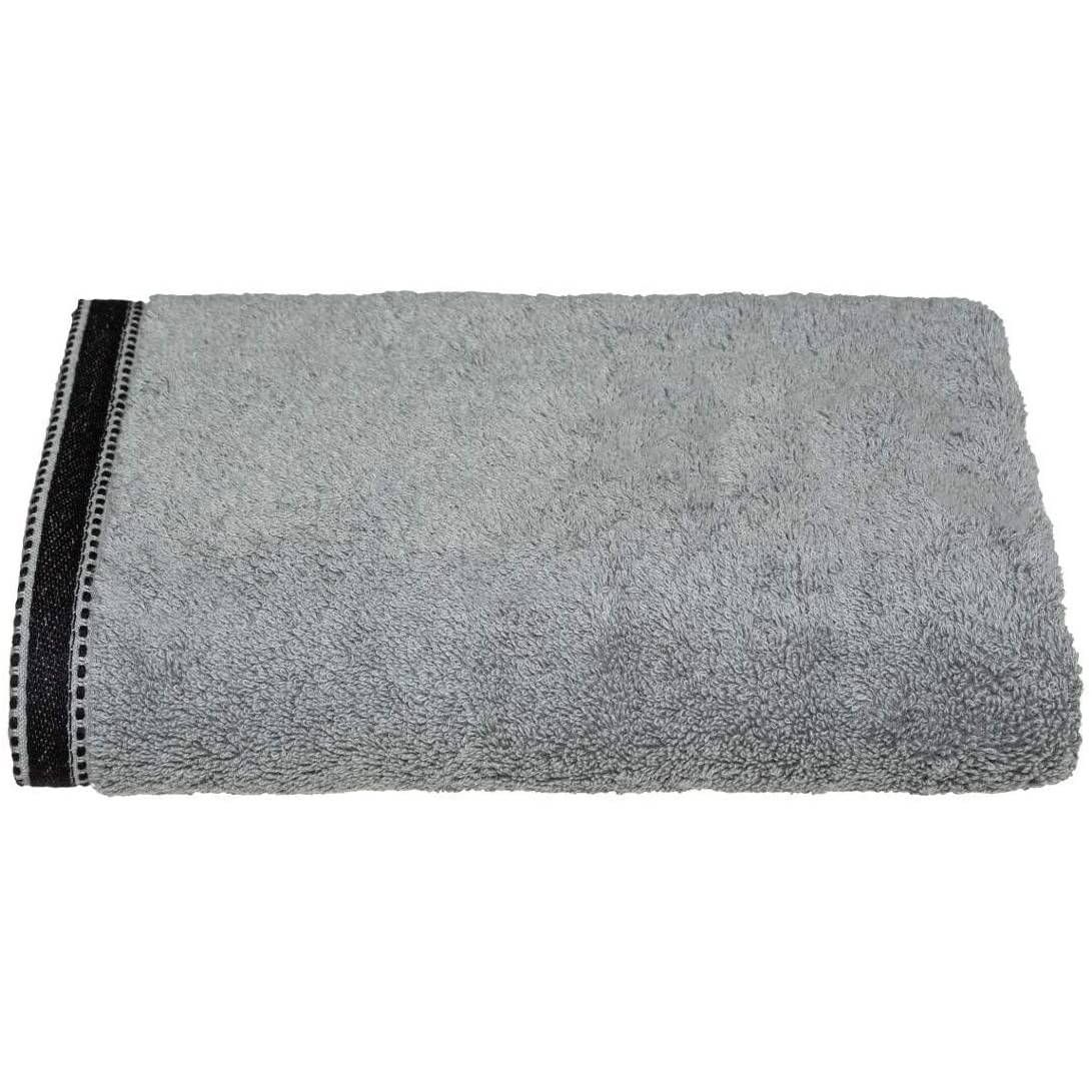 Atmosphera Koupelnový ručník JOIA, 70 x 130 cm, bavlněný, šedá barva - EDAXO.CZ s.r.o.